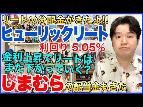【J-REIT分配金】ヒューリックリート 【配当金】しまむら サムネイル