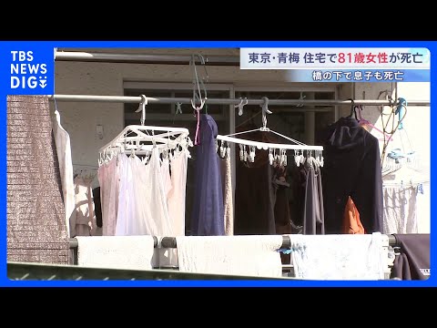 東京・青梅市の住宅で81歳女性が死亡　3キロ離れた橋の下では息子(52)も転落して死亡 自殺か　警視庁が関連を捜査｜T… サムネイル