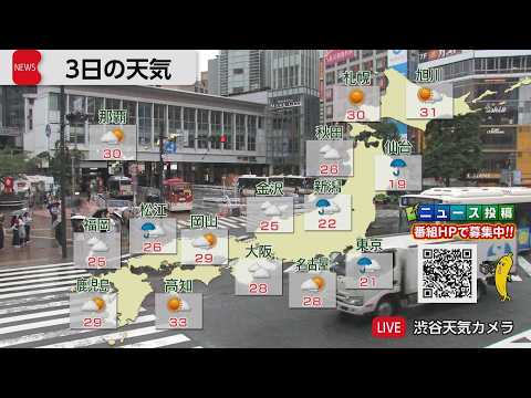 6月3日の天気 サムネイル