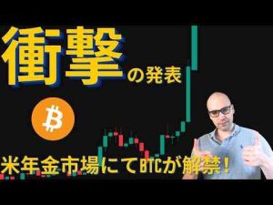 経済金融動画 | 【重要】ビットコイン、米個人年金制度（401k）で投資可能に！しかし、$117kをブレイクできない場合は要注意！！マクロ環境悪化によって今月は荒波が続く可能性も。【YouTubeおすすめ】